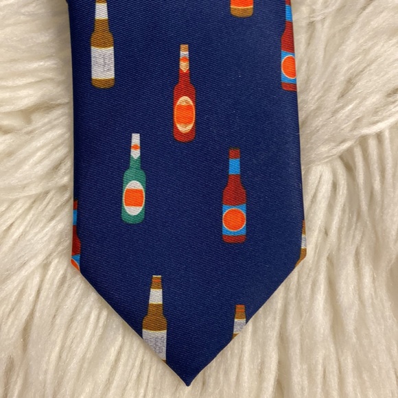 Nicole Millet Hand Made Man Tie navy blue color brand new see all photos - Picture 2 of 12